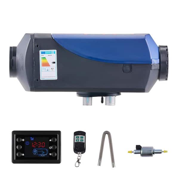 Diesel Heater, 48000 BTU Blue, DC 12V/24V, Portable Diesel Air Heater with Remote Control, Space Heater 2025 Update