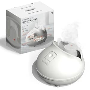 Sharper Image 3-Speed Massager Realtouch Shiatsu Wireless Neck and Back  with Heat 1012643 - The Home Depot