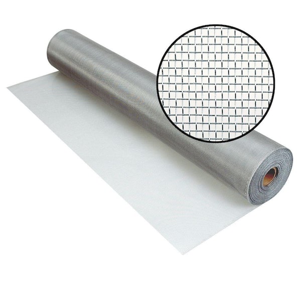 Phifer 24 in. x 100 ft. Brite Aluminum Screen
