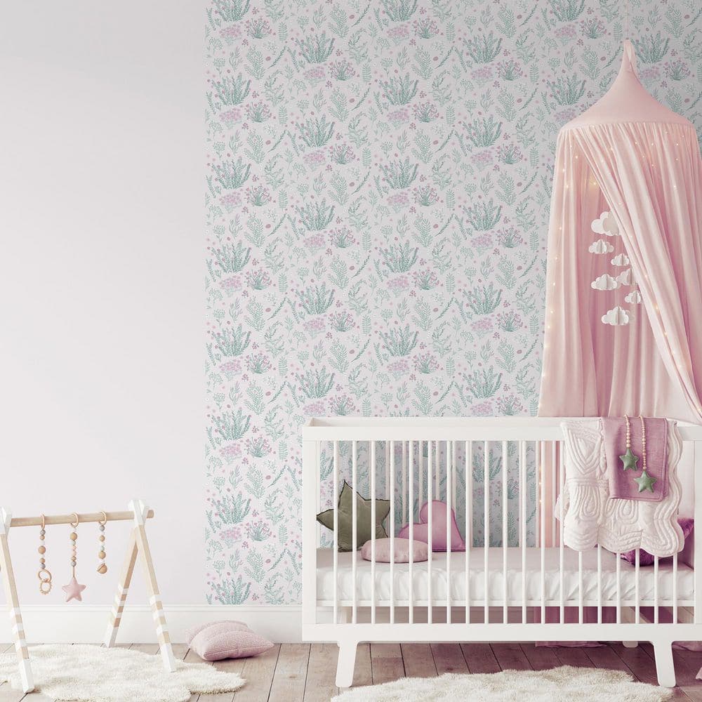 Mini Lovely Flowers Pink Wallpaper price history on PriceWatchPro