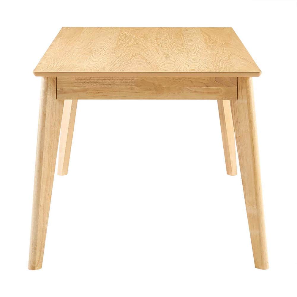 Oracle 69" Mid-Century Modern Oak Dining Table