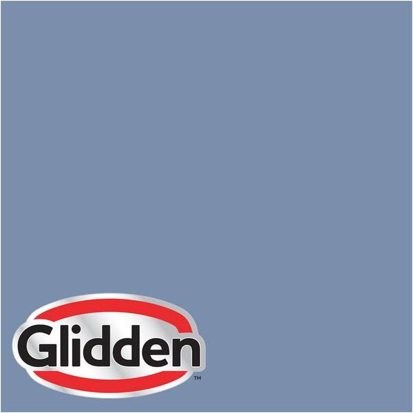 Glidden Premium 1 gal. #HDGV33D Periwinkle Petal Eggshell Interior Paint with Primer