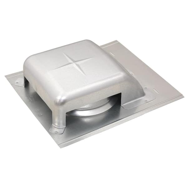 Air Vent 40 sq. in. NFA Galvanized Slant-Top Roof Louver Static Vent in Mill