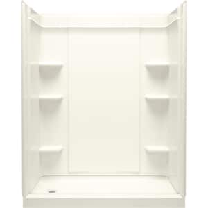 Medley 60 in. W x 30 in. H Shower Stall with Aging in Place Backerboards