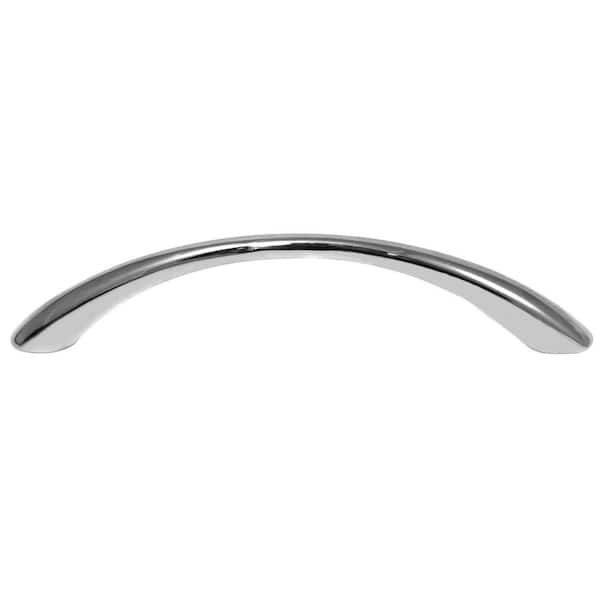Danica 3-3/4 in. Center-to-Center Polished Chrome Bar Pull Cabinet Pull 75126 (25-Pack)