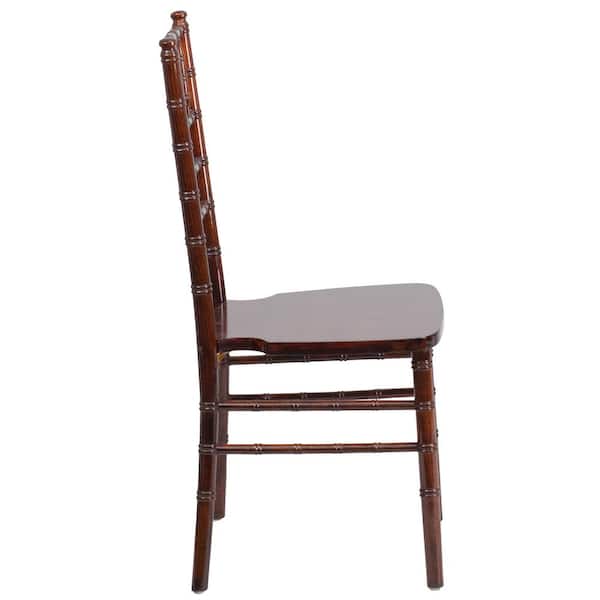 Fruitwood Wood Chiavari Chairs (Set of 2)