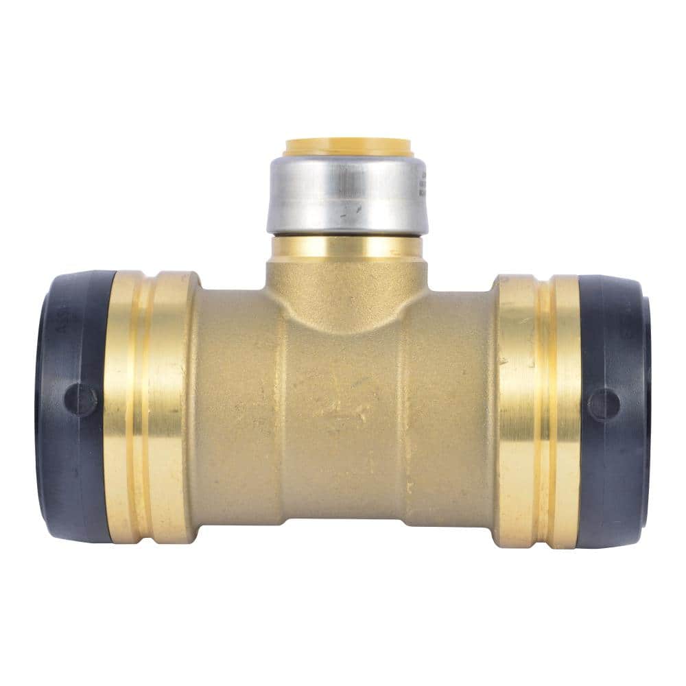 2 in. x 2 in. x 1 in. Push-to-Connect Brass Reducing Tee Fitting price history on PriceWatchPro