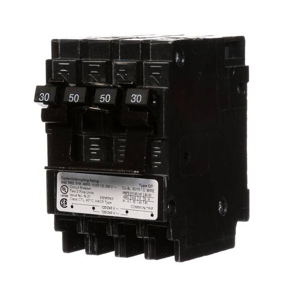 Eaton BR350 50 Amp 3 Pole Standard Trip Circuit Breaker - Type C, 240V For Cutler Hammer Panels