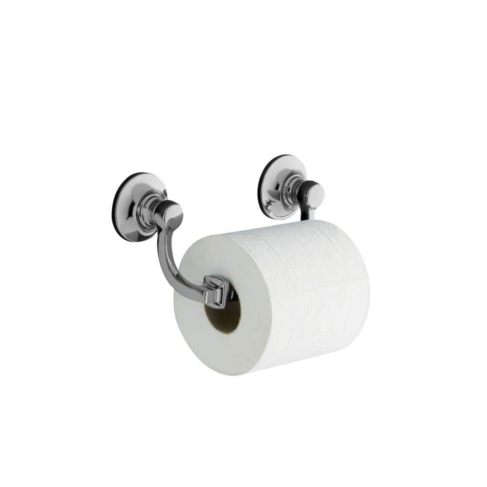 Acrylic and Polished Nickel Toilet Paper Storage Tower + Reviews