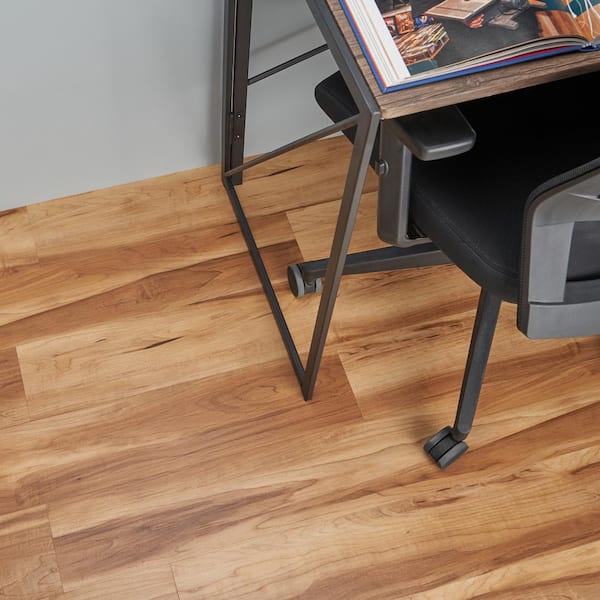 Maple Monticello 12 MIL x 6 in. W x 48 in. L Click Lock Waterproof Luxury Vinyl Plank Flooring (23.45 sq. ft. /case)
