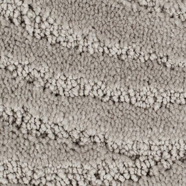 Lifeproof 8 in. x 8 in. Pattern Carpet Sample - Echo Creek -Color Dried Peat