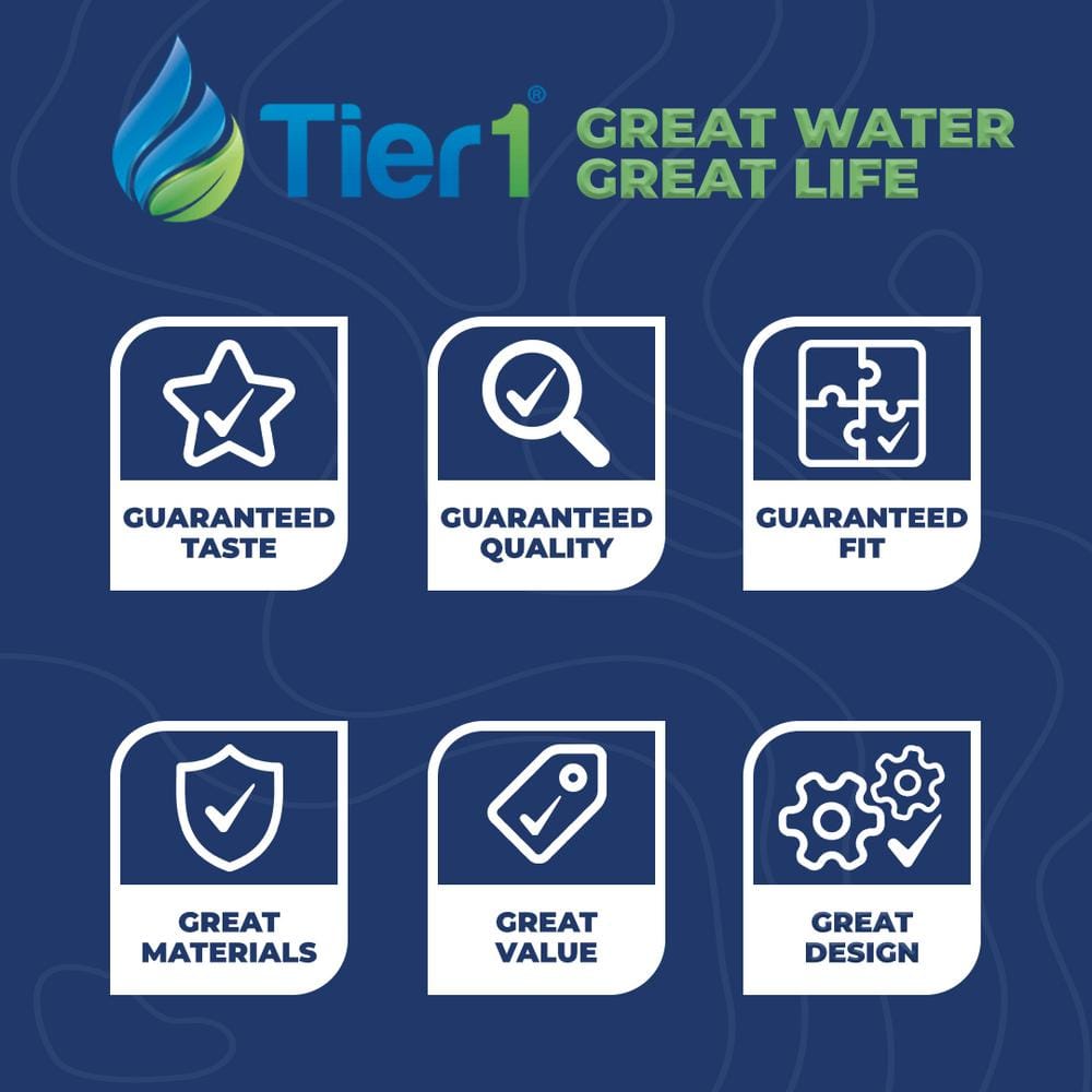 Tier1 12-Inch Activated Carbon Inline Water Filter