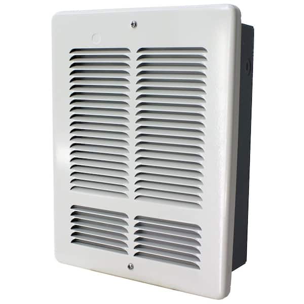 W 1000-Watt/500-Watt 3412 BTU Electric Wall Heater 120-Volt White