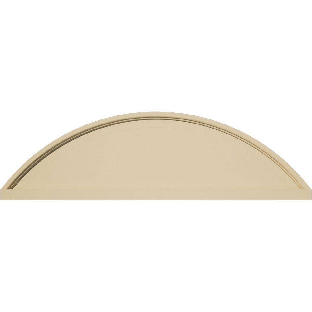 30 in. W x 8-1/2 in. H x 2 in. P Segment Arch Smooth Signature Urethane Pediment, Primed Tan price history on PriceWatchPro