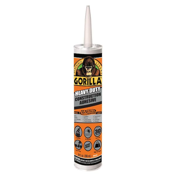 Gorilla 9 oz. Heavy Duty Construction Adhesive