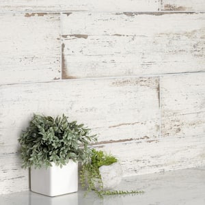 Retro Blanc 8-1/4 in. x 23-1/2 in. Porcelain Floor and Wall Tile (800.64 sq. ft./Pallet)