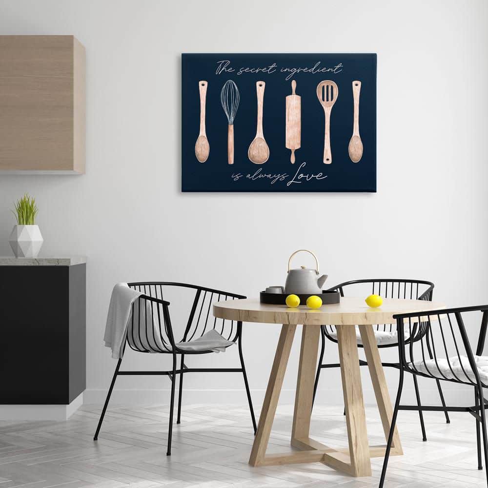 Secret Ingredient Always Love by Lux + Me Designs Unframed Typography Graphic Art Print 24 in. x 36 in. price history on PriceWatchPro