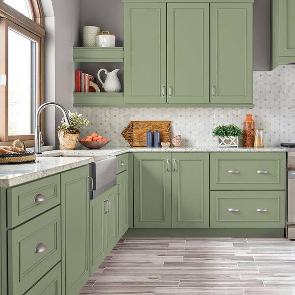 1 qt. #PPU11-06 Willow Grove Semi-Gloss Enamel Interior/Exterior Cabinet, Door & Trim Paint