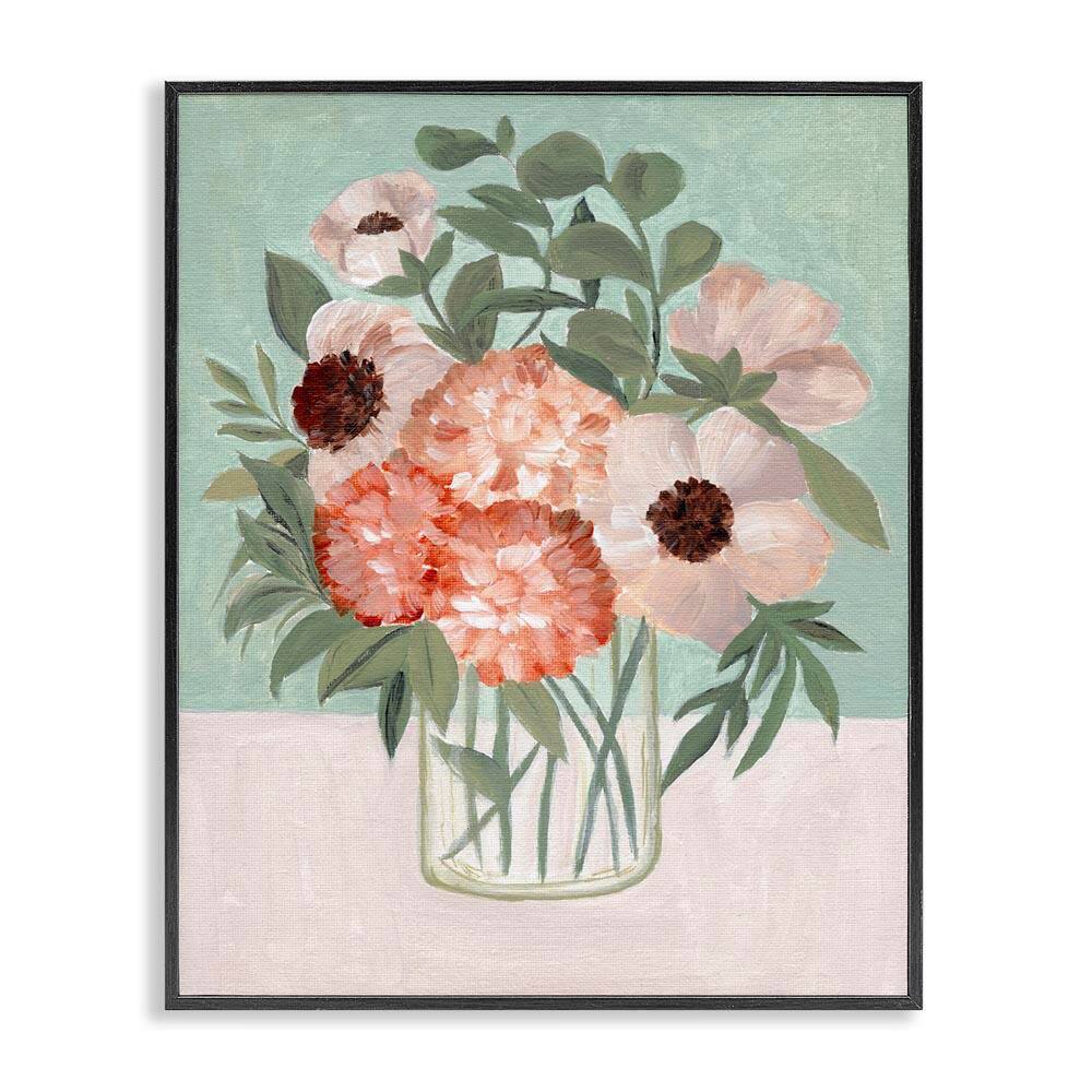 Garden Beauties Bouquet by Nikita Jariwala Black Framed Nature Giclee Art Print 14 in. x 11 in. price history on PriceWatchPro