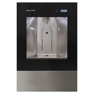 ezH2O Liv Pro In-Wall Commercial Filtered Midnight Drinking Fountain Water Dispenser Non-Refrigerated
