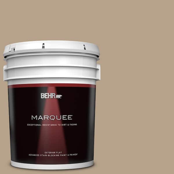 BEHR MARQUEE 5 gal. #PPU7-06 Chateau Flat Exterior Paint & Primer