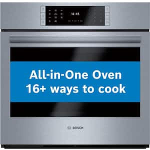 Benchmark Series 30 in. Built-In Single Electric Convection Wall Oven with Fast Preheat, Self-Clean in Stainless Steel