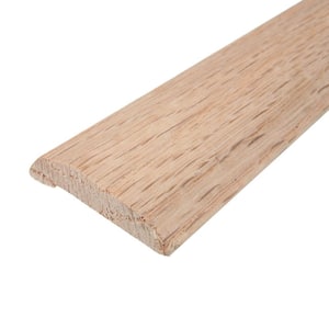 Oak Hardwood 1-7/16 in. x 36 in. Carpet Trim Transition Strip