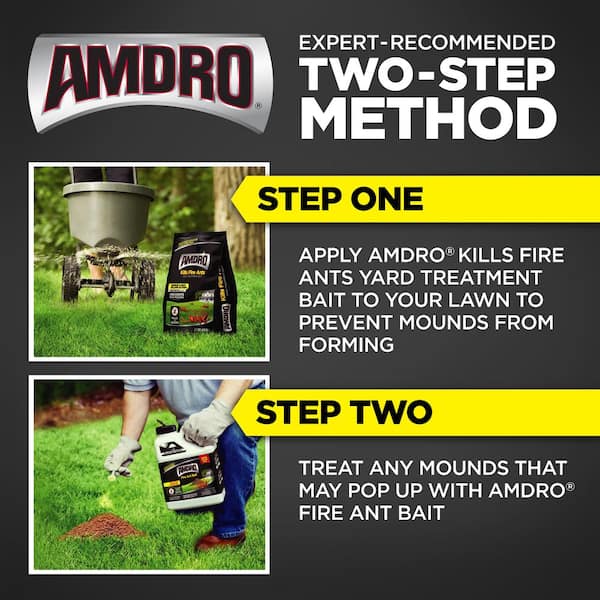 10,000 sq. ft. coverage 5 Lbs. AMDRO Fire Ant Bait/Killer Yard Treatment 
