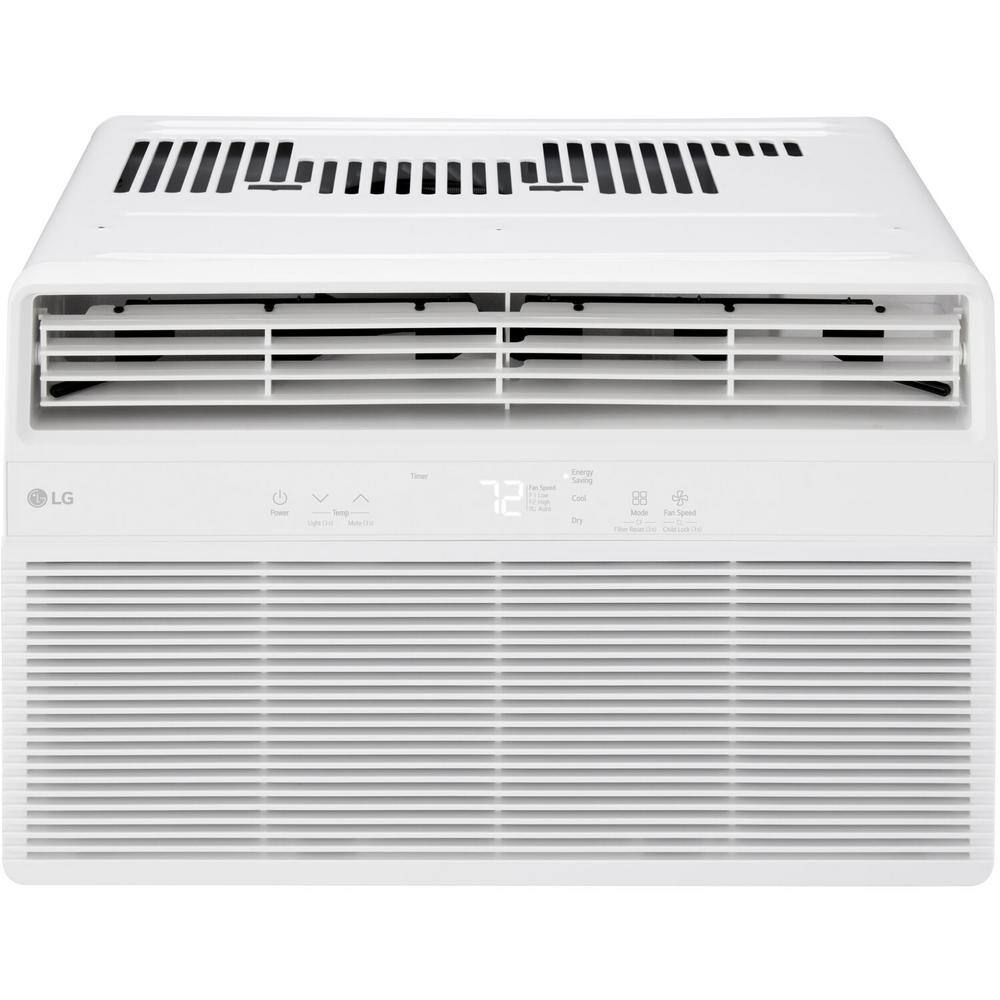 LG 6,000 BTU White Window Air Conditioner with Remote