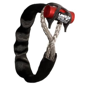 3/8 in. x 10 in. Locking Synthetic Pulling Shackle, 11200 lbs. Working Load