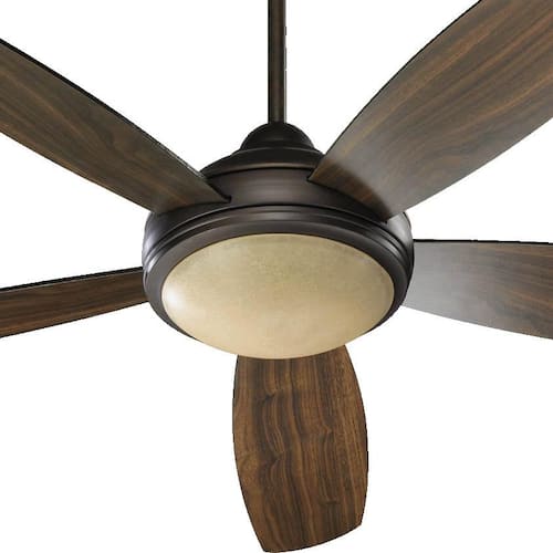 Colton 52 in. Indoor Oiled Bronze Ceiling Fan with Wall Control Ceiling Fans