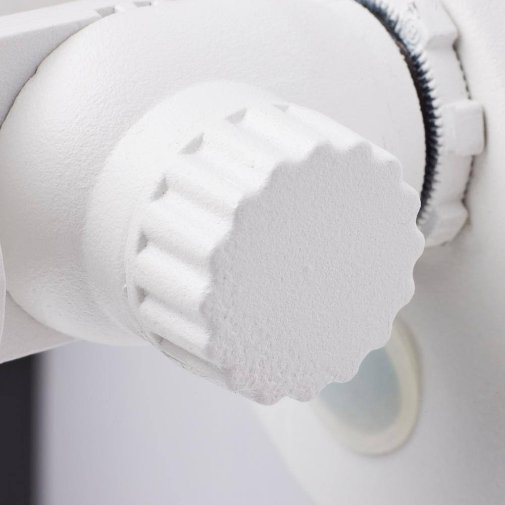 Nuvo Dual-Head White LED Security Flood Light with Motion Sensor