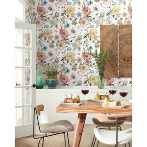 Vintage Poppy Peel and Stick Wallpaper (Covers 28.29 sq. ft.)