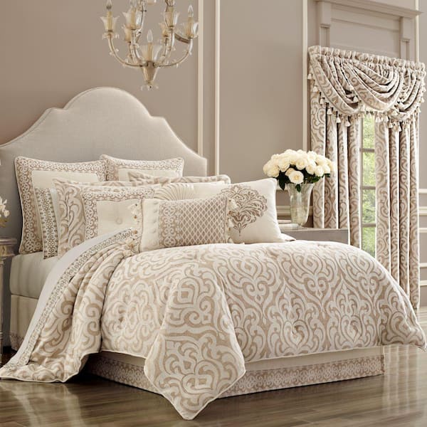 Unbranded Madrid Sand Polyester California King 4Pc. Comforter Set