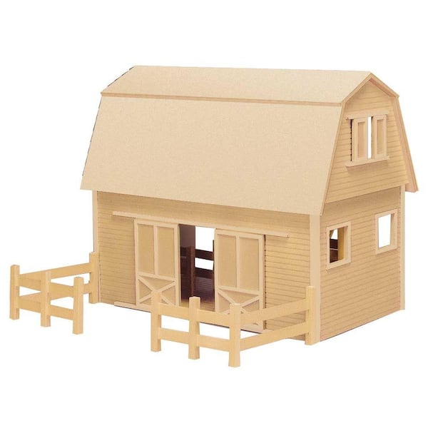 Houseworks Ruff-n-Rustic Barn Dollhouse Kit