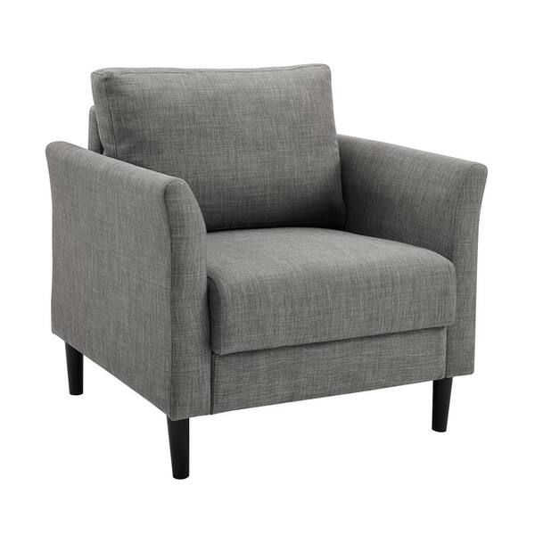 gray modern armchair