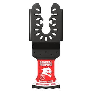 1-1/4 in. AMPED Demo Demon Universal Fit Carbide Teeth Oscillating Tool Blades for General Purpose Cuts