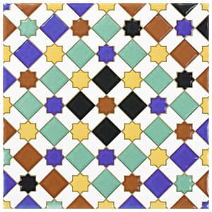 Sevillano Giralda 7-7/8 in. x 7-7/8 in. Ceramic Wall Tile (11.0 sq. ft./Case)