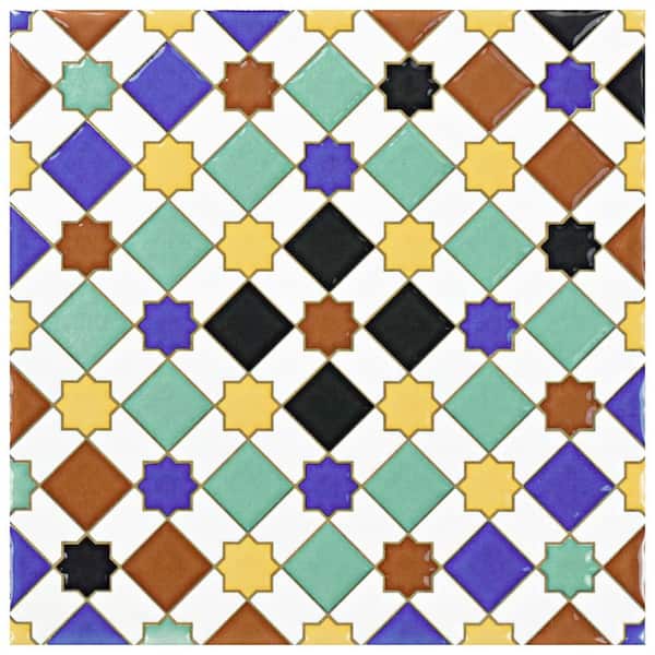 Merola Tile Sevillano Giralda 7-7/8 in. x 7-7/8 in. Ceramic Wall Tile (11.0 sq. ft./Case)