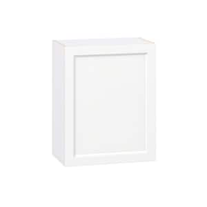 Laramie 24 in. W x 14 in. D x 30 in. H Assembled Wall Kitchen Cabinet in Painted Bright White