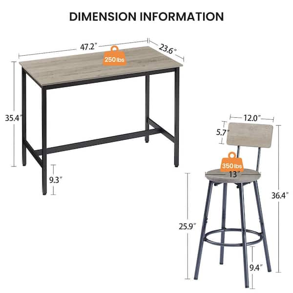 7-Piece Metal Outdoor Bistro Set Dining Table Set with 6 PU