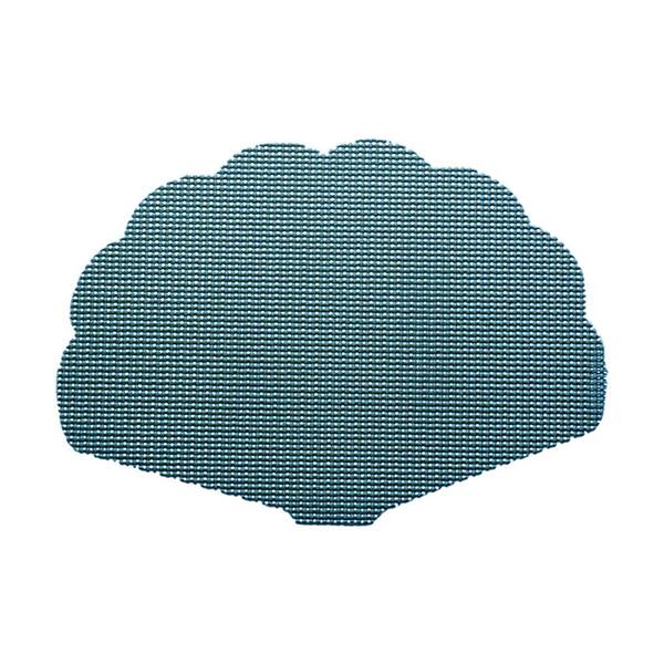 Kraftware Niagara Blue Fishnet Shell Placemat (Set of 12)