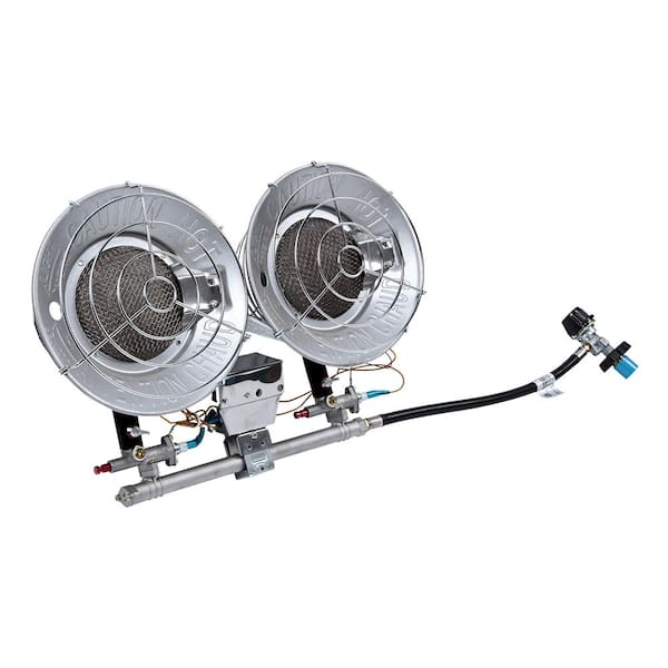 32,000 BTU Radiant Propane Double Tank Top Space Heater