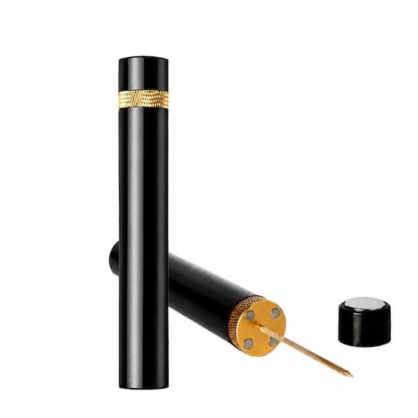 Gold Metal Needle Wine Opener with Polished Finish, Lightweight Portable Wine Opener for Home, Party Use