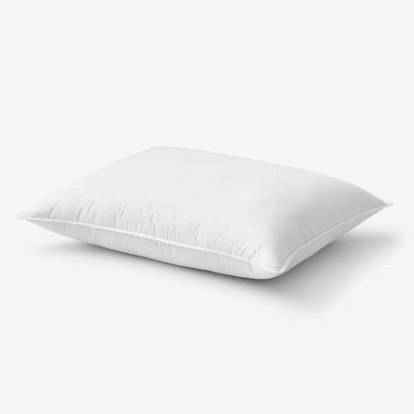 The Company Store Lacrosse LoftAIRE Chambray White King Pillow