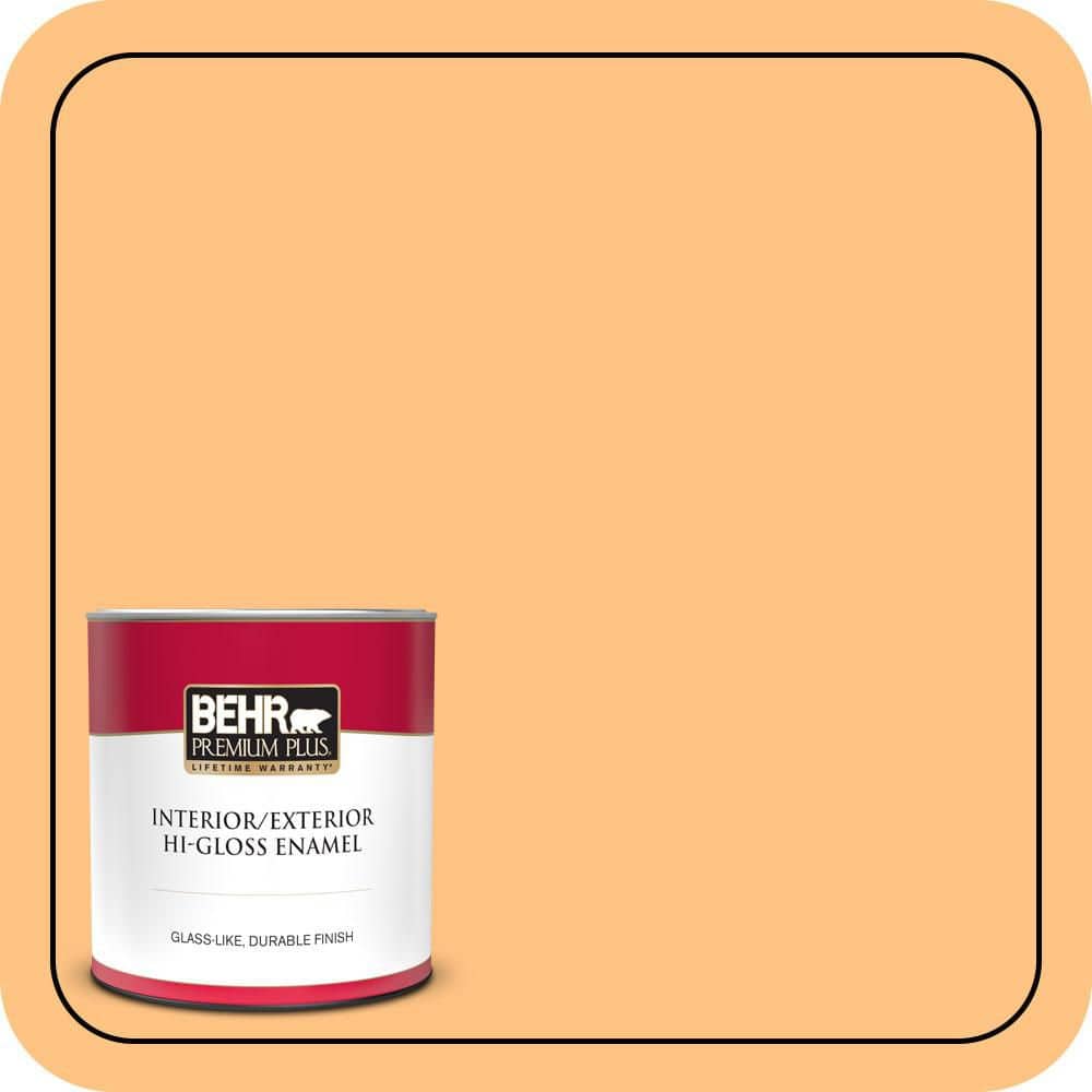 1 qt. #PMD-68 Amber Sun Hi-Gloss Enamel Interior/Exterior Paint & Primer price history on PriceWatchPro