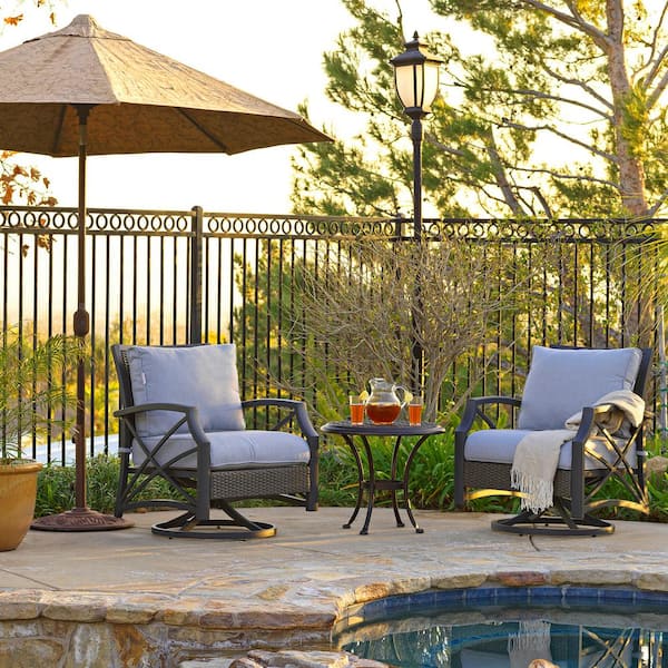 Front porch best sale swivel chairs