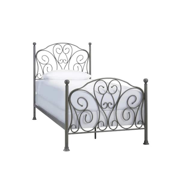 Stylewell Dayport Oil Rubbed Bronze, Wrought Iron Twin Bed Frame