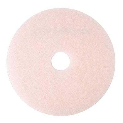 20 in. Ultra High-Speed Eraser Pink Floor Burnishing Pads 3600 (Case of 5)