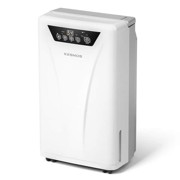 Kesnos HDCX-PD160A 34-Pint Capacity Home Smart Dehumidifier With Bucket And Drain For 2,500 sq. ft. Home Or Bedroom - 1